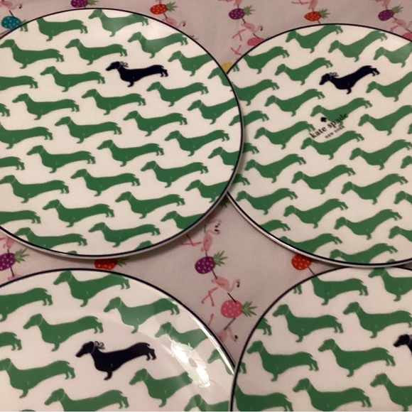 Kate Spade ,New York, Lenox , plates, size 8 1/4 “ diameter ,total 4 plates - Picture 5 of 9